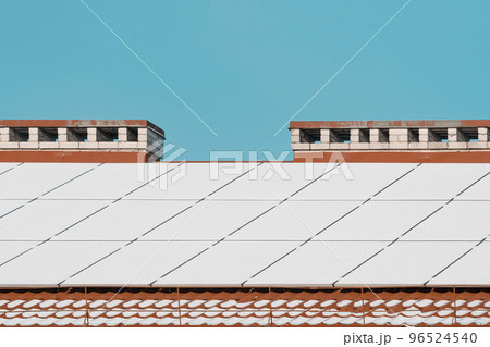 Photovoltaic power plant in winter 96524540