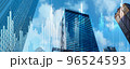 東京オフィス街 株式経済イメージ素材 96524593