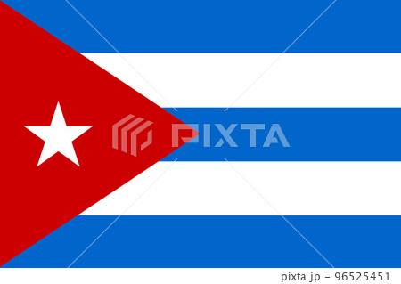 キューバ国旗 キューバ国旗 96525451