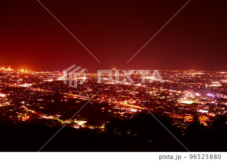 梶原山公園からの夜景(静岡県静岡市) 梶原山公園からの夜景(静岡県静岡市) 96525880