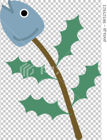 冬青沙丁魚的插圖 96525923