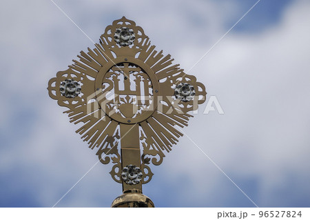 ihs church metal symbol detail ihs church metal symbol detail 96527824