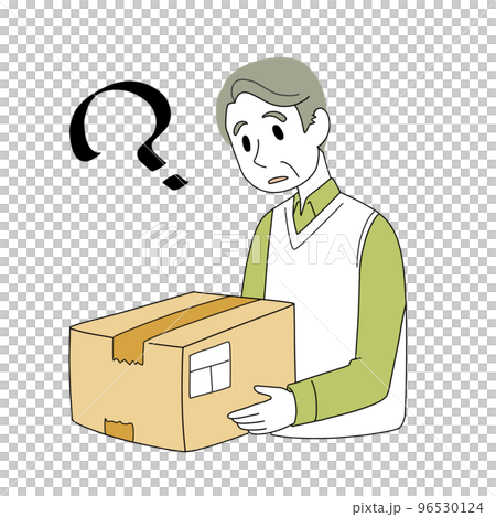 A senior man who has trouble getting his luggage A senior man who has trouble getting his luggage 96530124