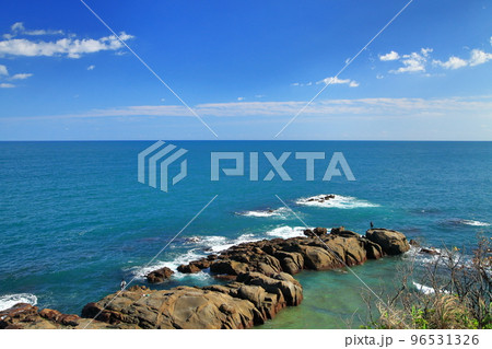 宮崎県日南海岸 いるか岬の風景 宮崎県日南海岸 いるか岬の風景 96531326