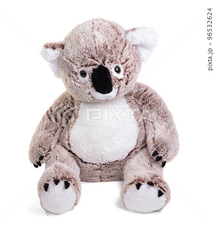 Large plush koala toy isolated Large plush koala toy isolated 96532624