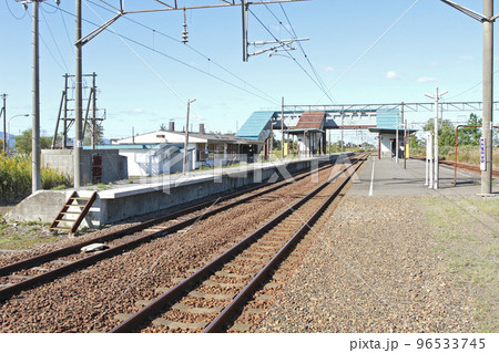 茶志内駅　JR茶志内駅　ちゃしない　A17　函館本線　Hakodate Line 96533745