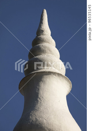 An ancient stupa in Wat Xieng Thong, in Luang Prabang, Laos 96535145