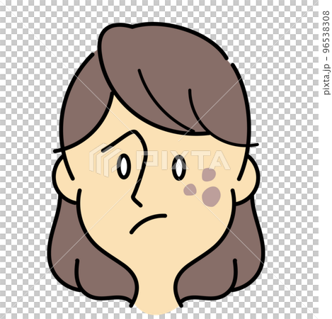 bob hair woman skin trouble bob hair woman skin trouble 96538308