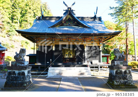 【富岡市 日本武尊を祀る「妙義神社」波己曽社殿】 【富岡市 日本武尊を祀る「妙義神社」波己曽社殿】 96538385
