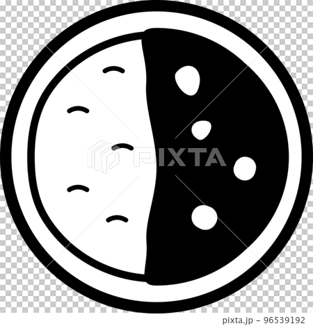 カレーのシンプルで可愛いイラストのイラスト素材