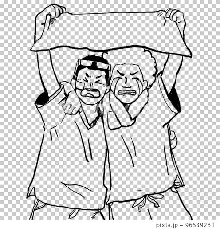 運動觀看支持者-插圖素材 [96539231] - PIXTA圖庫