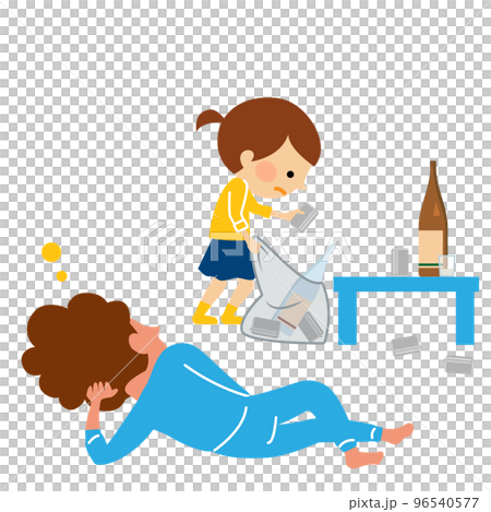 家事をする子供 ヤングケアラー 家事をする子供 ヤングケアラー 96540577