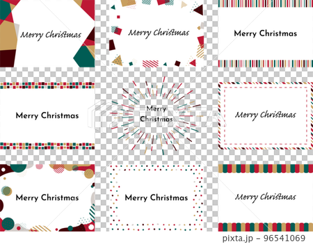 適合聖誕節使用的 9 種相框組合 適合聖誕節使用的 9 種相框組合 96541069