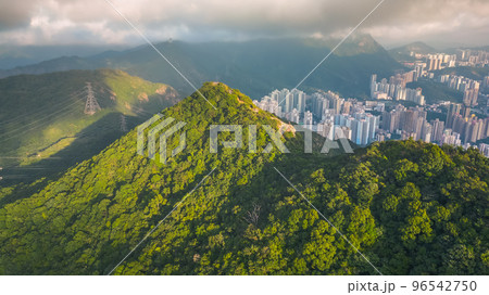 16 Nov 2022 The Landscape of Lion rock mountain, Hong Kong 16 Nov 2022 The Landscape of Lion rock mountain, Hong Kong 96542750