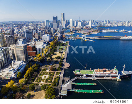 横浜 空撮 96543664