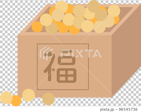 節分豆のイラスト 節分豆のイラスト 96545736