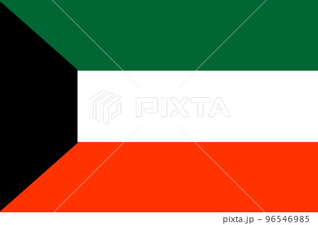 クウェート　国旗