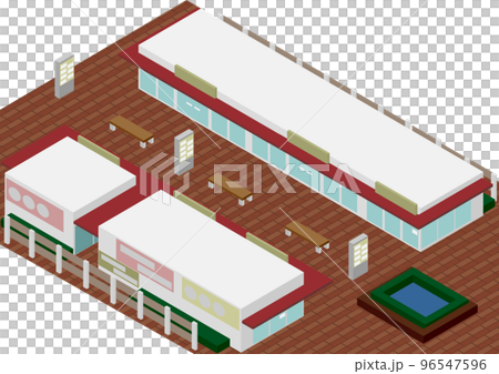 isometric outlet mall 96547596
