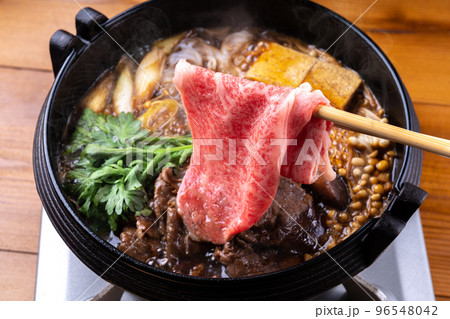 黒毛和牛ですき焼き 黒毛和牛ですき焼き 96548042