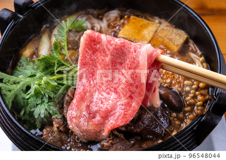 黒毛和牛ですき焼き 黒毛和牛ですき焼き 96548044