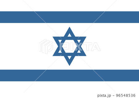 イスラエル　国旗 96548536