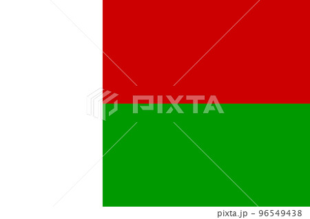 マダガスカル　国旗 96549438