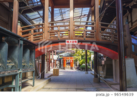 石切劔箭神社（石切神社）穂積神霊社　渡廊下橋 96549639