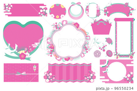 （b-501）水引　お正月アートフレーム b-501）水引 お正月アートフレーム b-501）水引 お正月アートフレーム