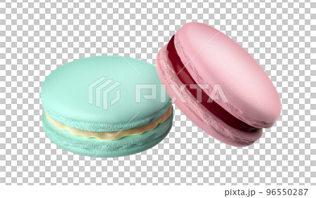 Two french macarons 96550287