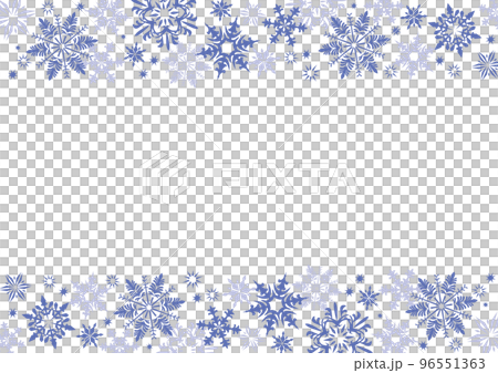 雪の結晶の背景 96551363