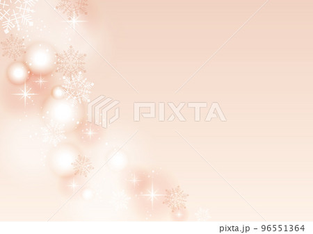 雪の結晶の背景 96551364