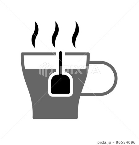 Illustration Vector Graphic of Cup of Tea Icon Design 96554096