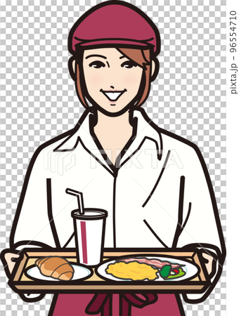 快餐女職員 96554710