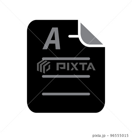 Illustration Vector Graphic of Document Icon Design 96555015