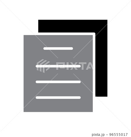 Illustration Vector Graphic of Document Icon Design 96555017