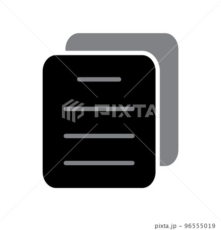 Illustration Vector Graphic of Document Icon Design 96555019