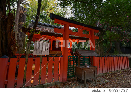 【奈良】水谷神社の赤い鳥居が幻想的で美しい 【奈良】水谷神社の赤い鳥居が幻想的で美しい 96555757