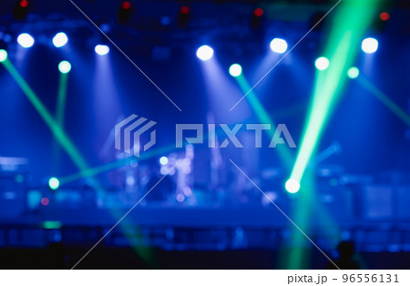 Blurred lights on stage abstract background. 96556131