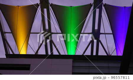 東京メガイルミのイルミネーションは、虹色の別世界 96557811