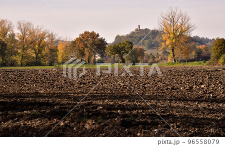 Church on the plowed field Church on the plowed field 96558079