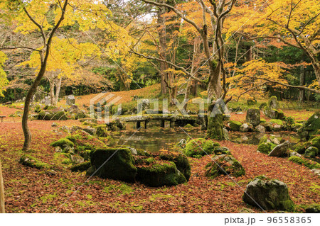 紅葉見頃な北畠神社と北畠氏館跡庭園 96558365