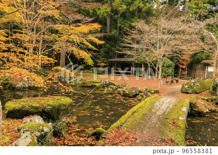 紅葉見頃な北畠神社と北畠氏館跡庭園 96558381