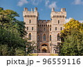 Windsor castle with public park a royal residence at Windsor in the English county of Berkshire. 96559116