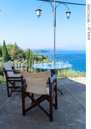 seaside cafe tables 96562268