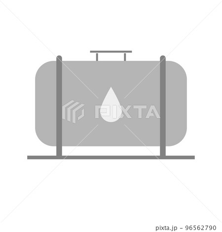 ガスタンクのアイコン。オイルタンクのアイコン。天然ガスや石油。原油の保管。ベクター。 ガスタンクのアイコン。オイルタンクのアイコン。天然ガスや石油。原油の保管。ベクター。 96562790
