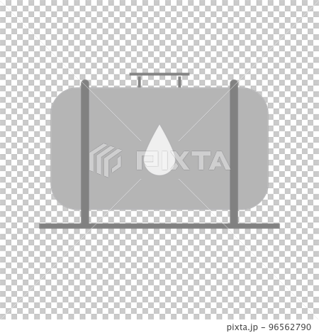 ガスタンクのアイコン。オイルタンクのアイコン。天然ガスや石油。原油の保管。ベクター。 ガスタンクのアイコン。オイルタンクのアイコン。天然ガスや石油。原油の保管。ベクター。 96562790