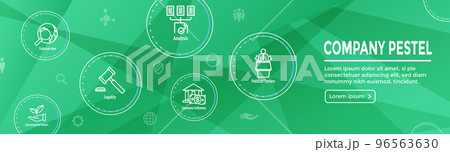 Company Analysis Using Pestel Methods Icon Set with Web Header Banner Company Analysis Using Pestel Methods Icon Set with Web Header Banner 96563630