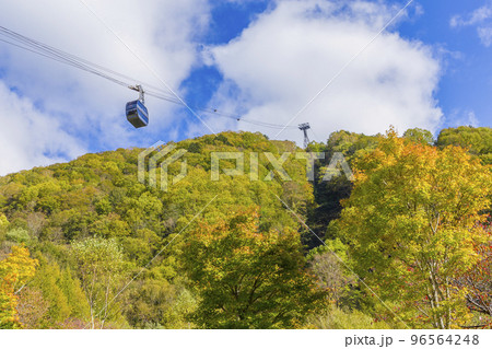 新穂高ロープウェイからの展望 紅葉 ロープウェイ 穂高連峰 雪山 雪景色 新穂高ロープウェイからの展望 紅葉 ロープウェイ 穂高連峰 雪山 雪景色 96564248