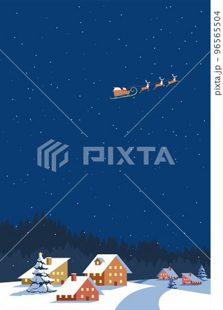 クリスマスカード クリスマスカード 96565504