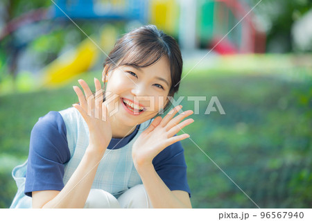 保育士 公園 保育士 公園 96567940